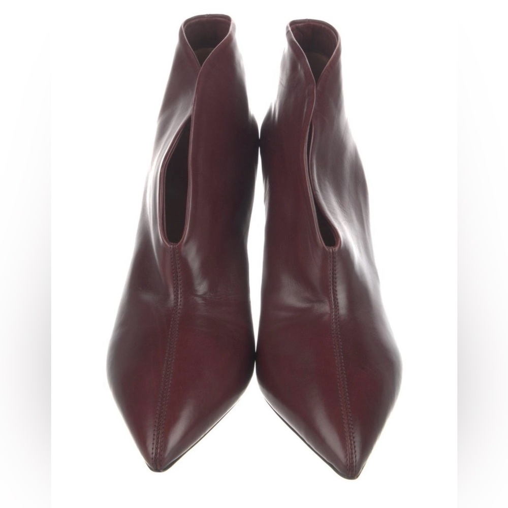 Burgandy leather Isabel Marant boots